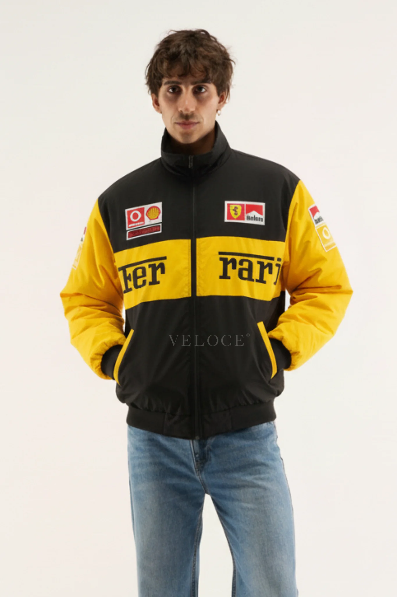 Ferrari F1 Vintage Racing Jacket - Michael Schumacher Edition
