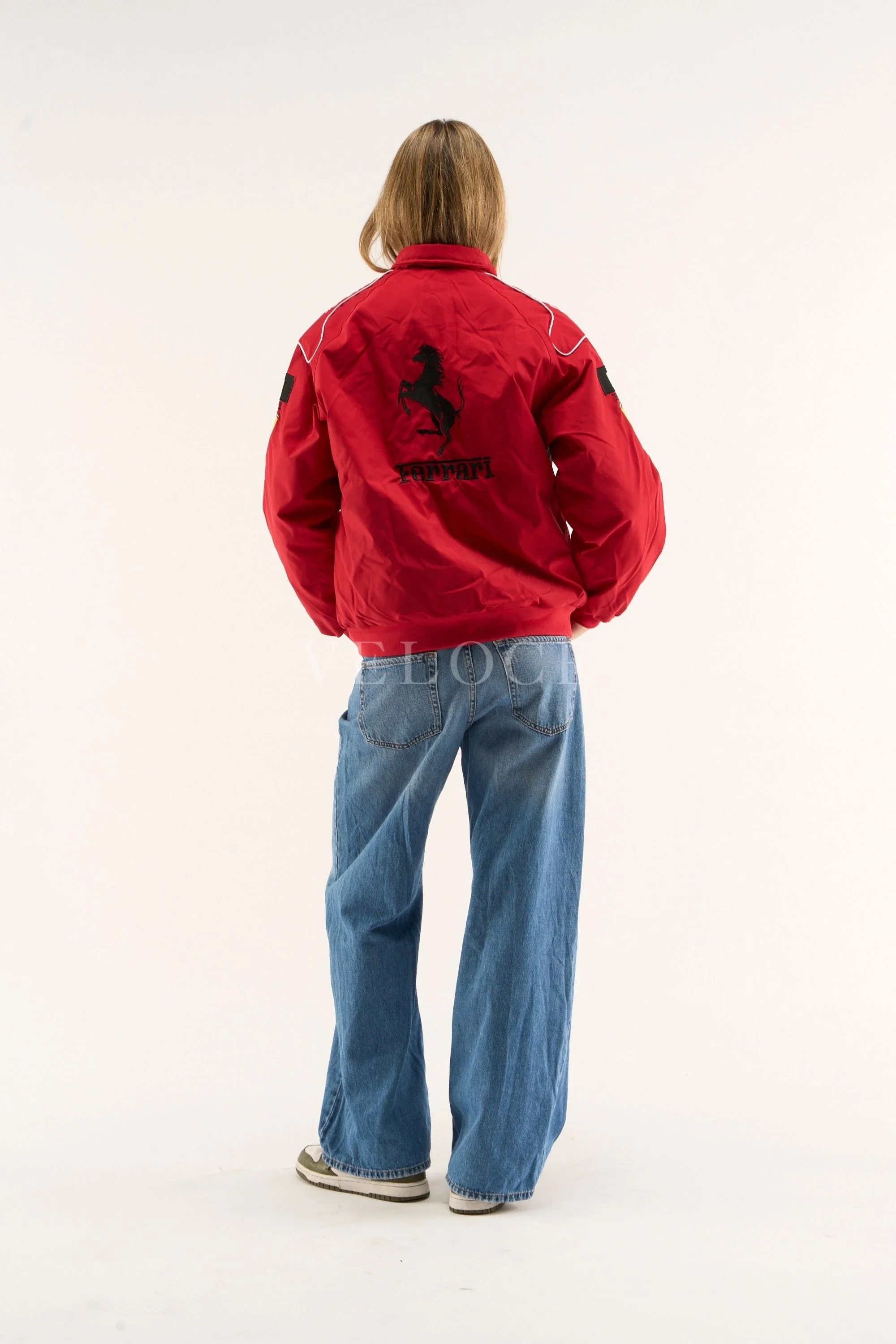 Ferrari F1 Vintage Racing Jacket - Red Edition