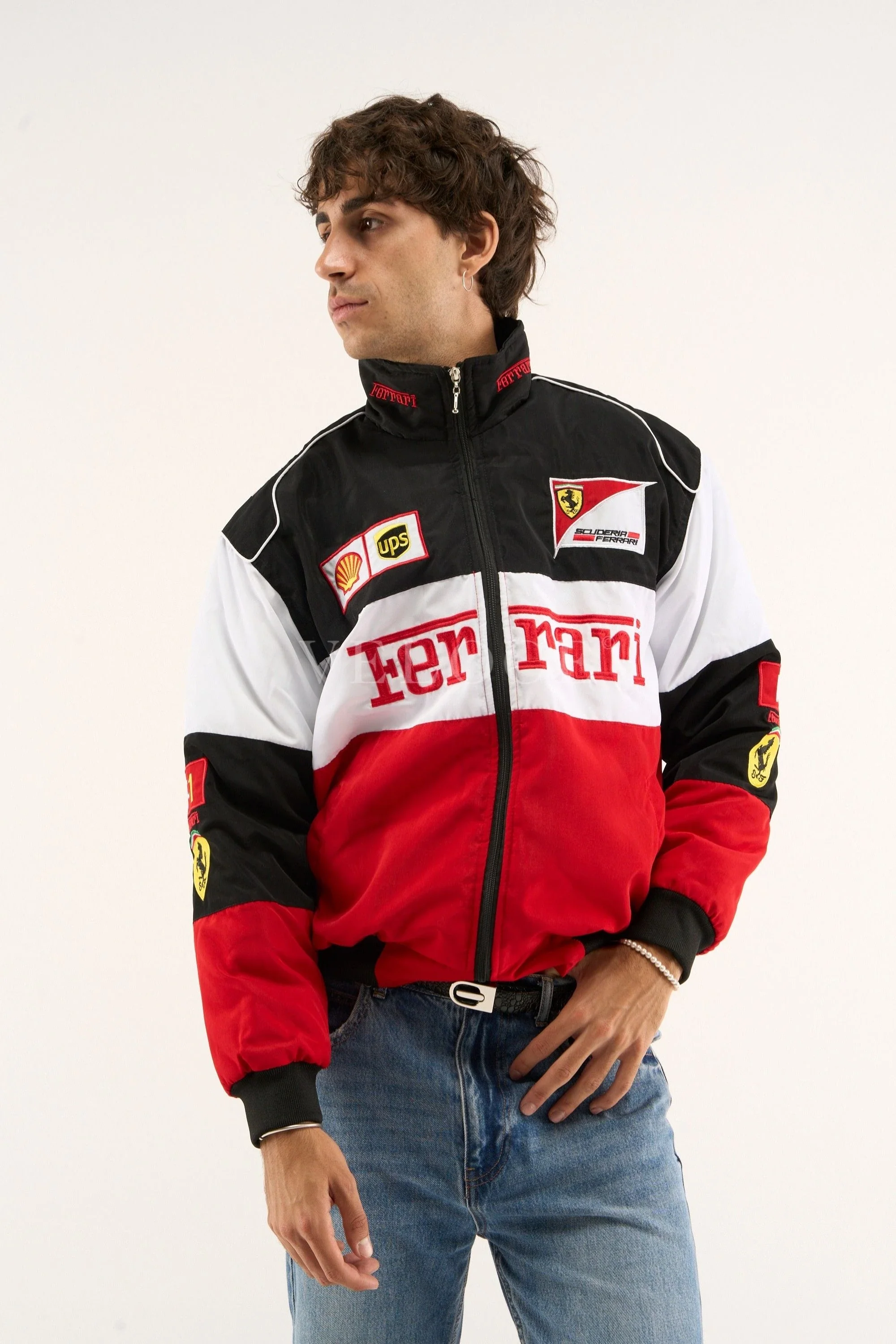 F*RRARI F1 Vintage Racing Jacket - Classic Edition