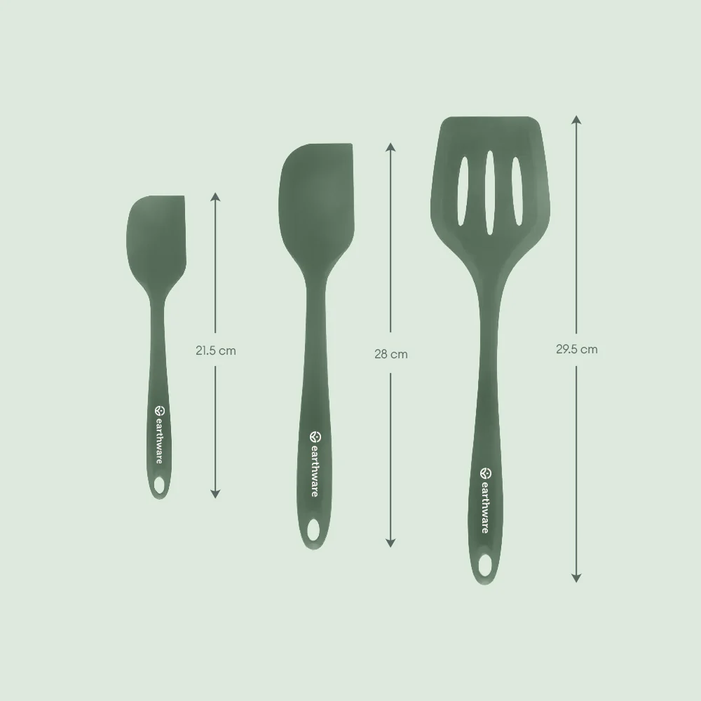 No-Tox Silicone Kitchen Utensils Set - Complete Set