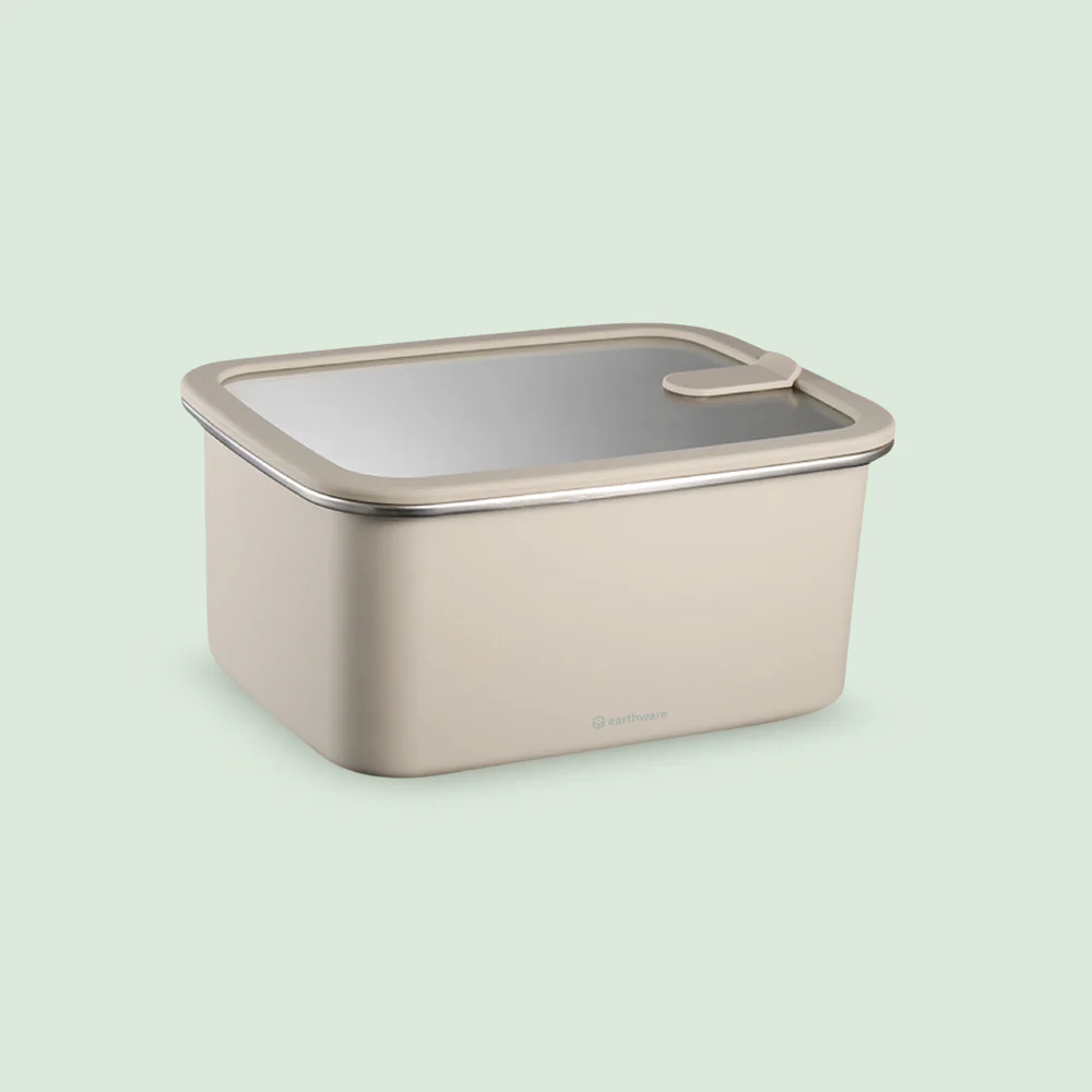 Stainless Steel Food Storage Container - Rectangle (2900ml)