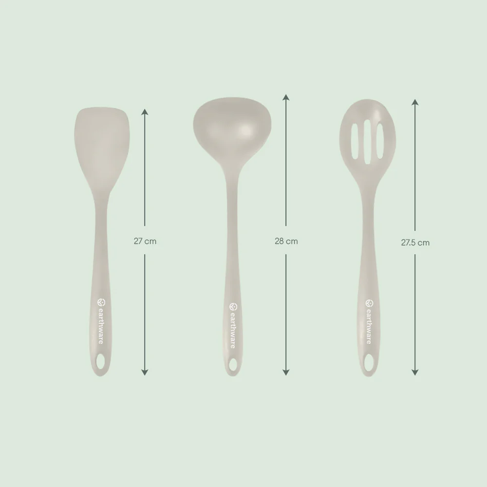 No-Tox Silicone Kitchen Utensils Set - Complete Set