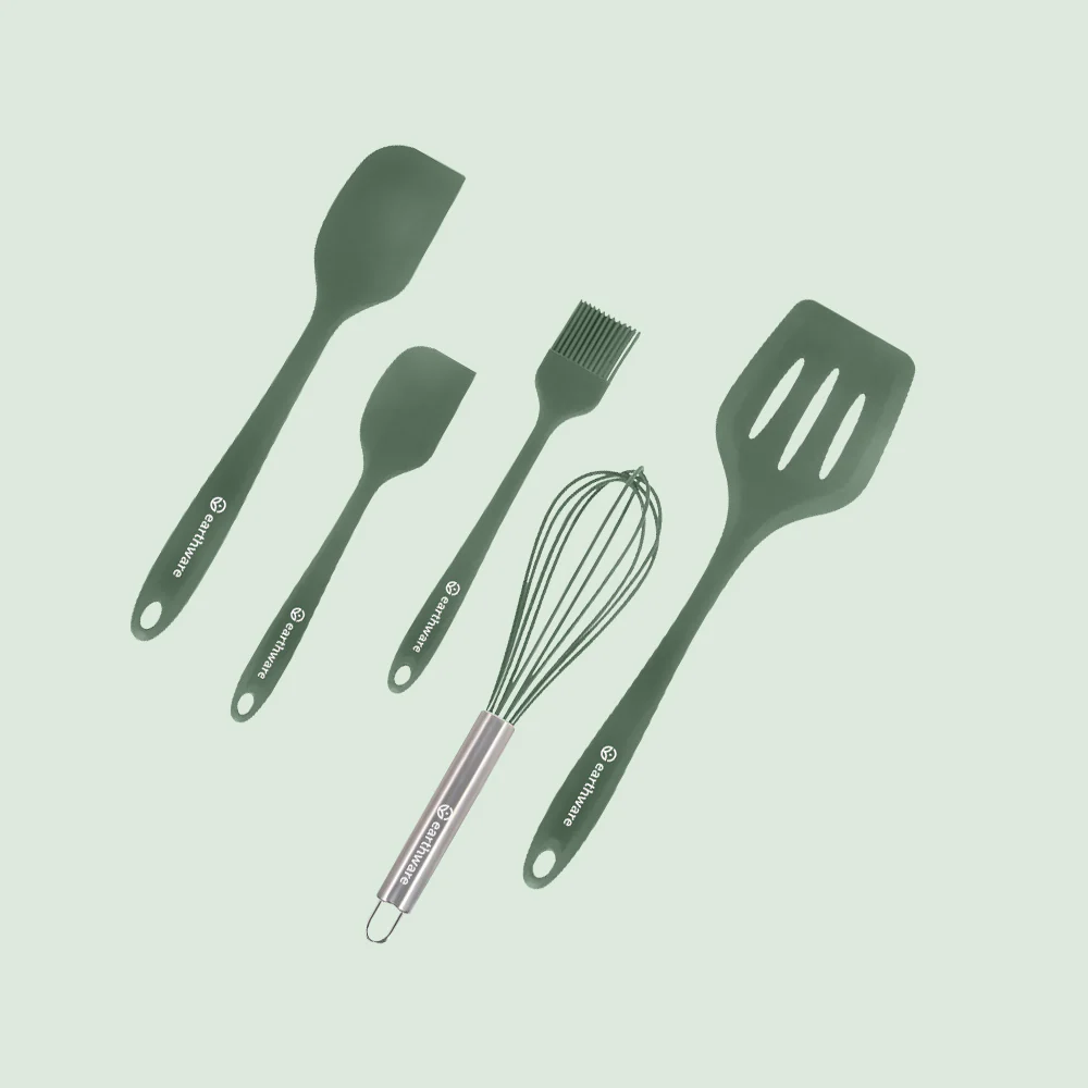 No-Tox Silicone Kitchen Utensils Set - Baking