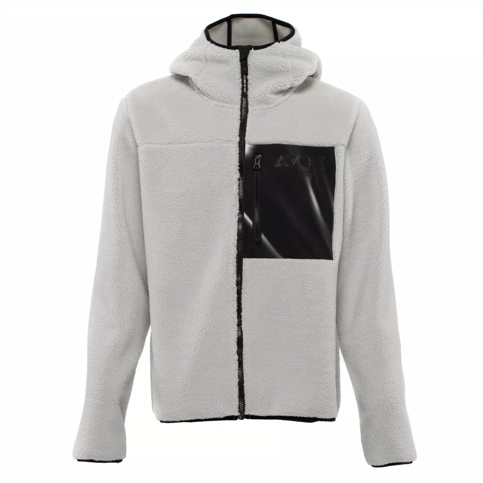 TEDDY - JACKET WITH HOOD AND FULL ZIPPER