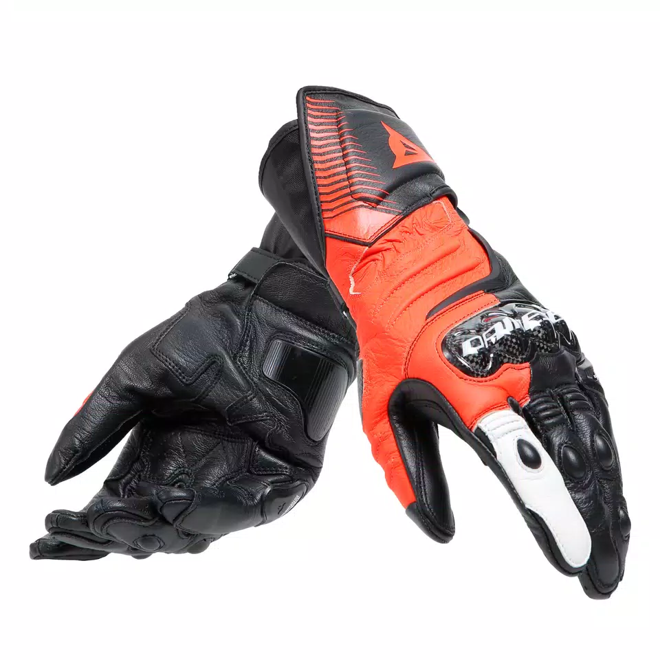 CARBON 4 - MEN'S MOTORCYCLE LONG LEATHER GLOVES
