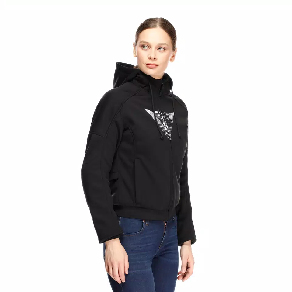 DAEMON-X - WOMEN'S MOTORCYCLE HOODIE FULL-ZIP