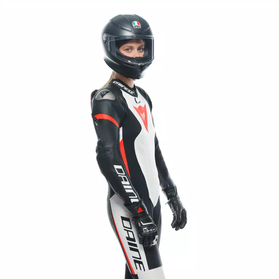 GROBNIK - WOMEN'S 1-PIECE MOTORCYCLE PERFORATED LEATHER SUIT