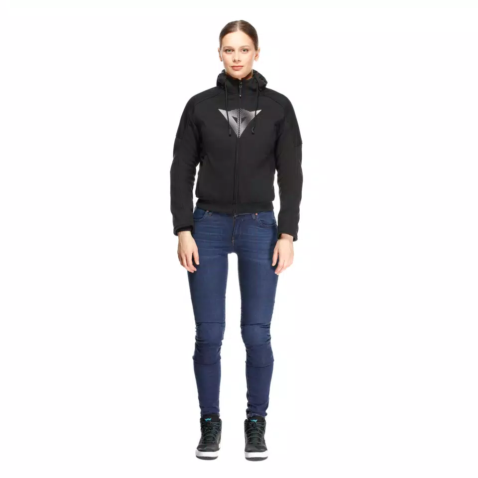 DAEMON-X - WOMEN'S MOTORCYCLE HOODIE FULL-ZIP