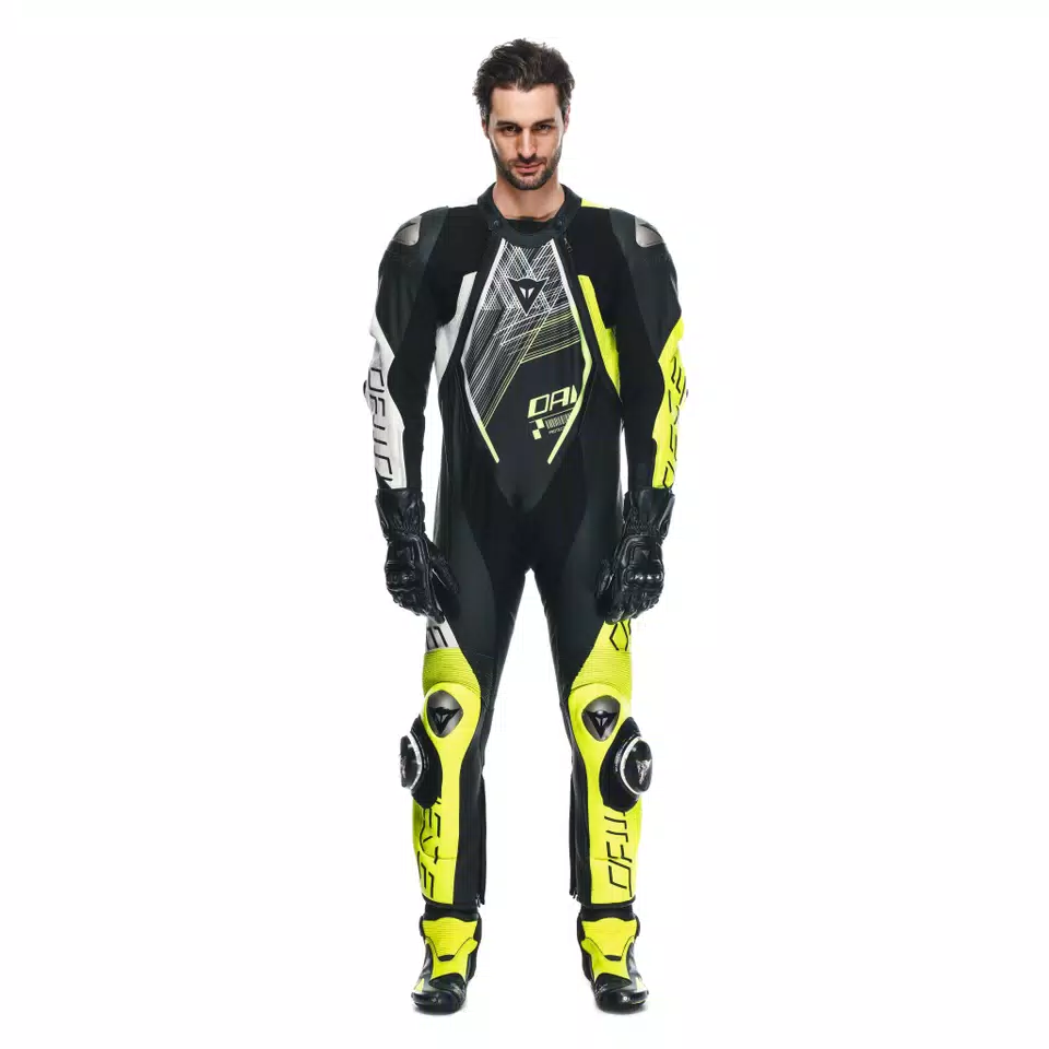 AUDAX D-ZIP - MEN'S 1-PIECE MOTORCYCLE PERFORATED LEATHER SUIT