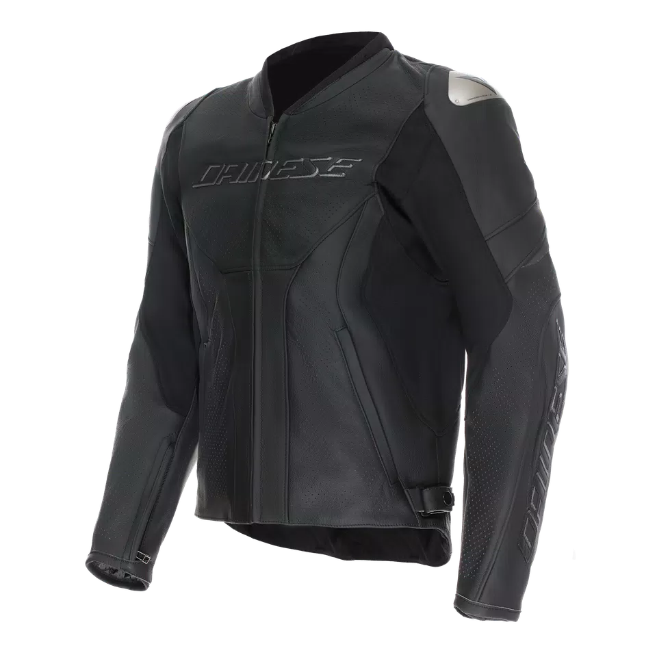 RACING 5 - MEN PERFORATED LEATHER MOTORCYCLE JACKET