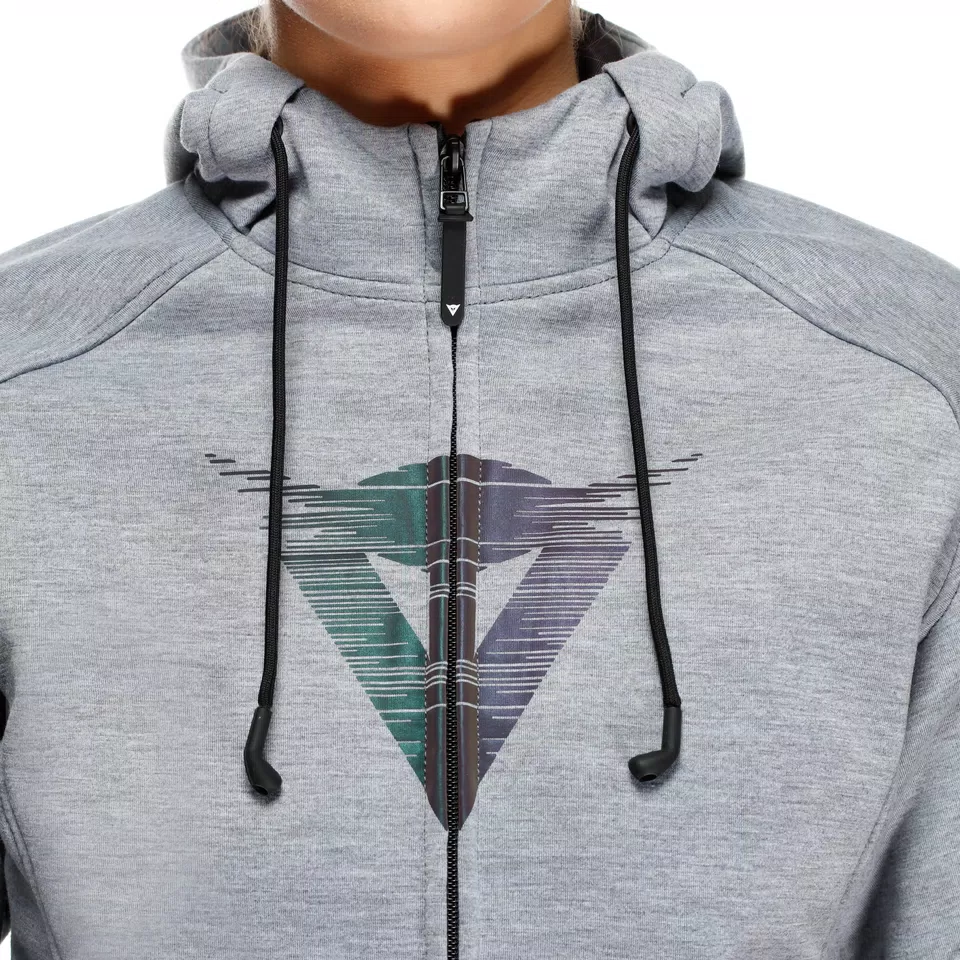 DAEMON-X - WOMEN'S MOTORCYCLE HOODIE FULL-ZIP