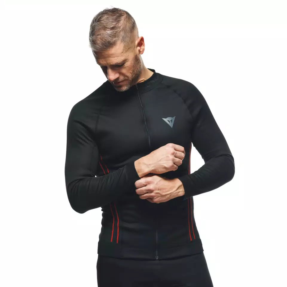 MEN'S MOTORCYCLE LONG-SLEEVE NO-WIND THERMAL VEST