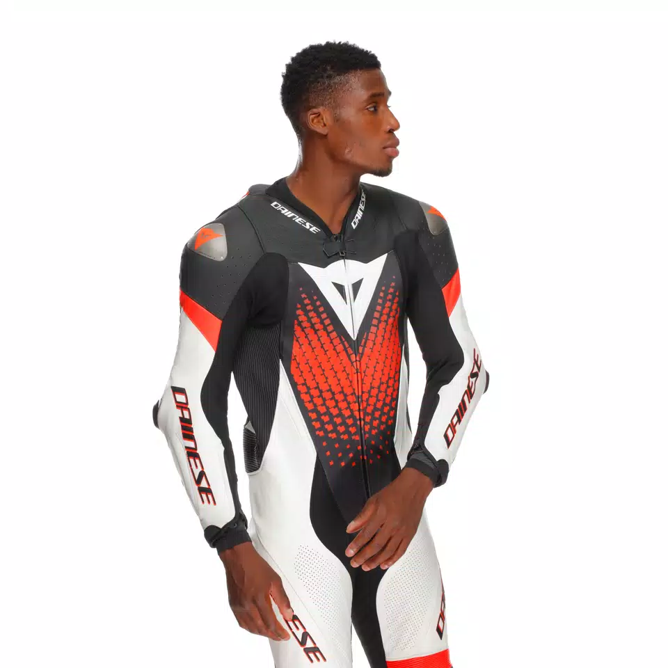 LAGUNA SECA 6 - PERFORATED ONE-PIECE LEATHER RACING SUIT