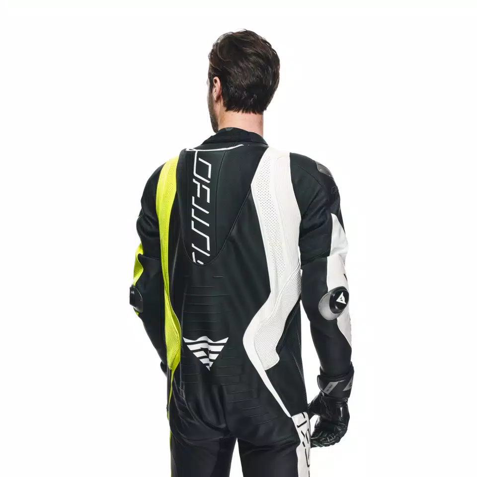 AUDAX D-ZIP - MEN'S 1-PIECE MOTORCYCLE PERFORATED LEATHER SUIT