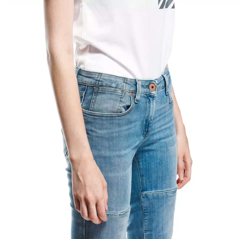 DENIM STONE SLIM - WOMEN'S MOTORCYCLE JEANS