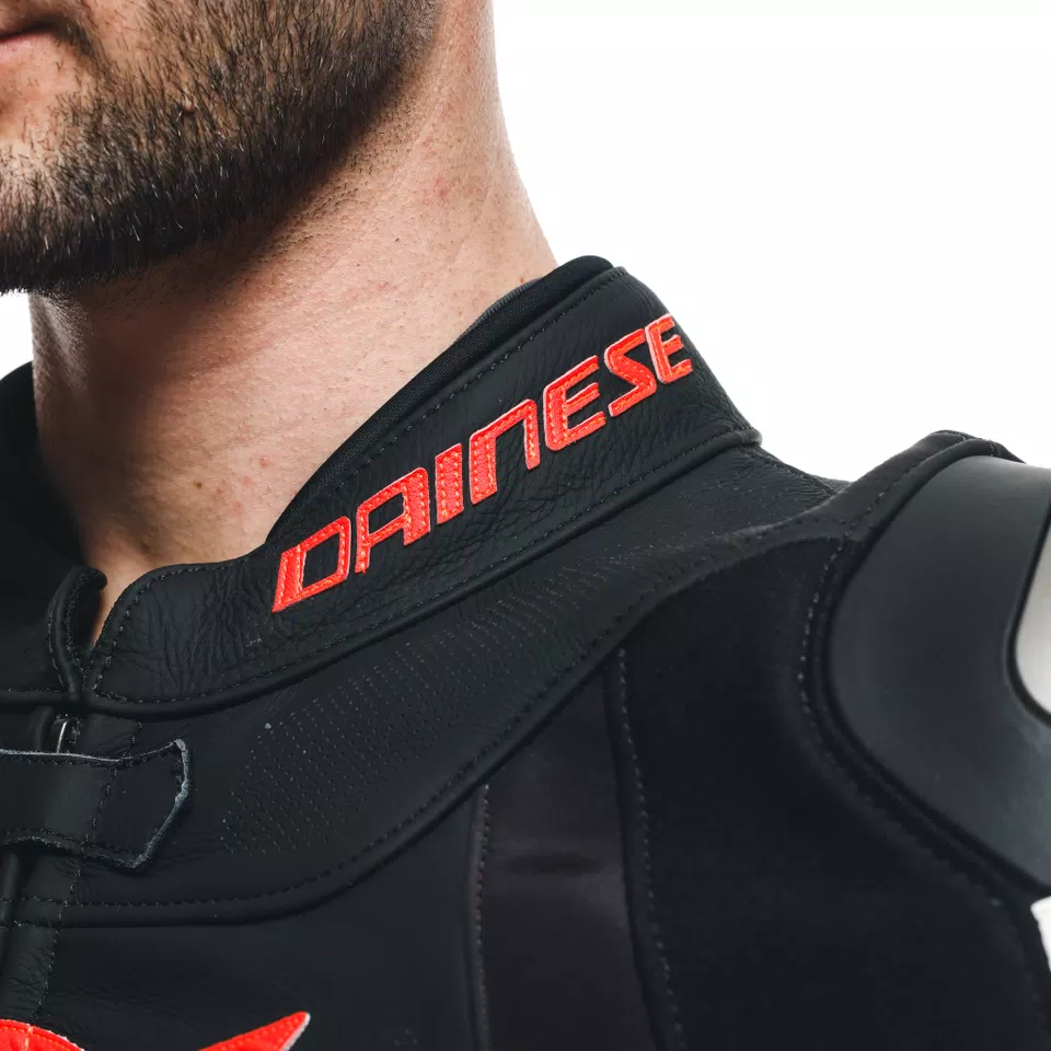 SUPER SPEED 4 - MEN PERFORATED LEATHER MOTORCYCLE JACKET