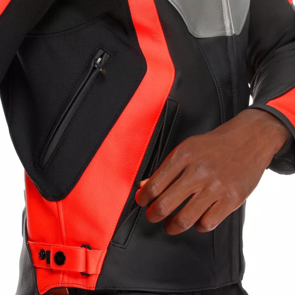 RACING 5 - MEN LEATHER MOTORCYCLE JACKET