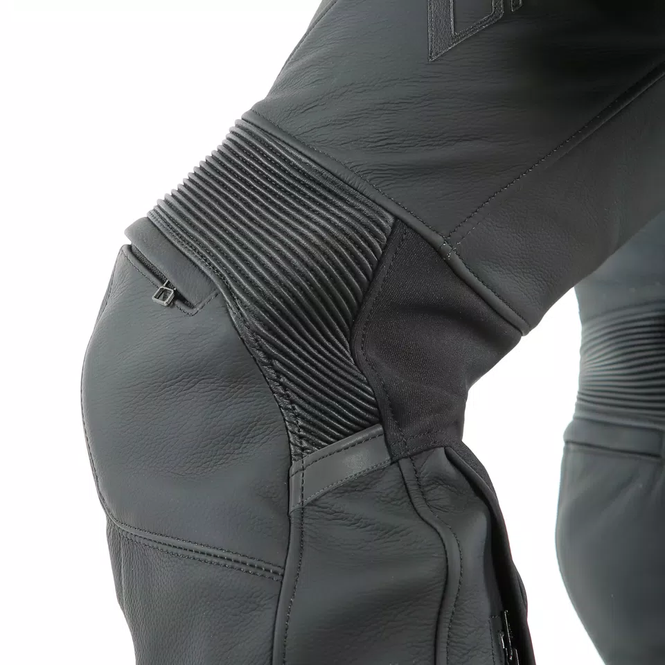 PONY 3 - MEN'S MOTORCYCLE PERFORATED LEATHER PANTS