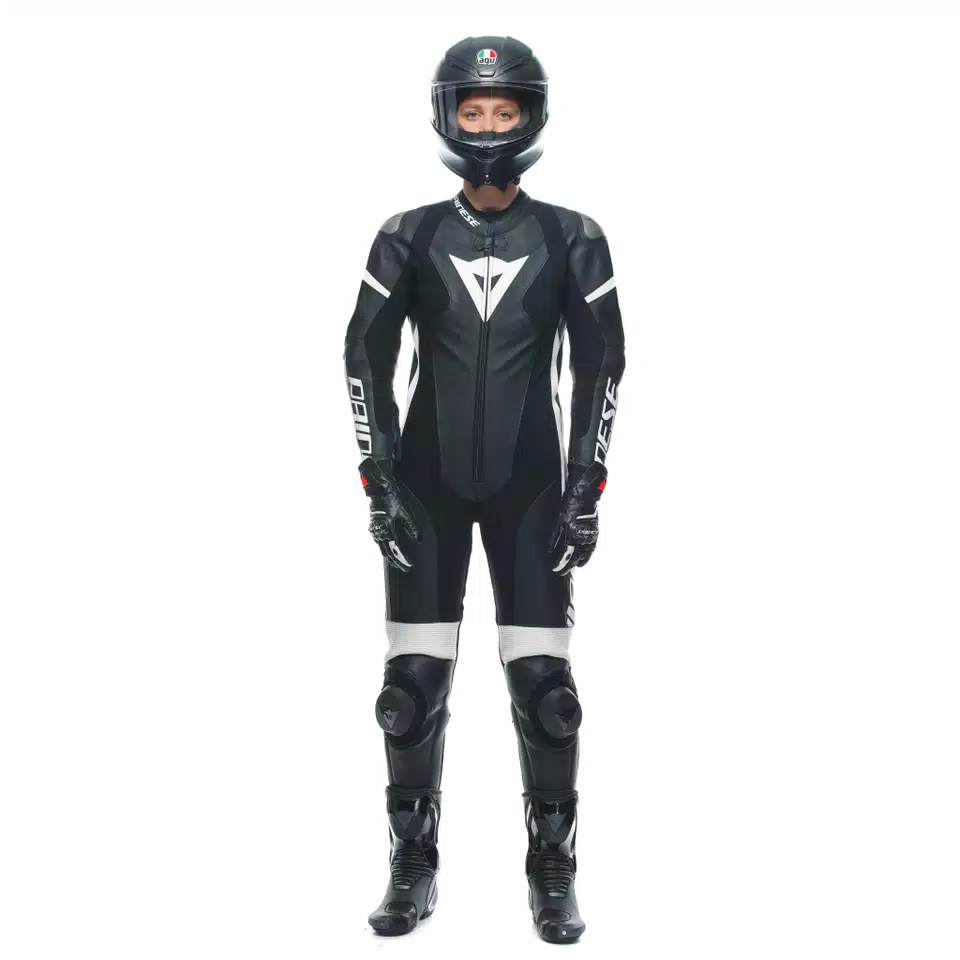 GROBNIK - WOMEN'S 1-PIECE MOTORCYCLE PERFORATED LEATHER SUIT