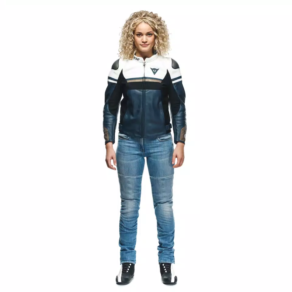RAPIDA - WOMEN'S MOTORCYCLE LEATHER JACKET