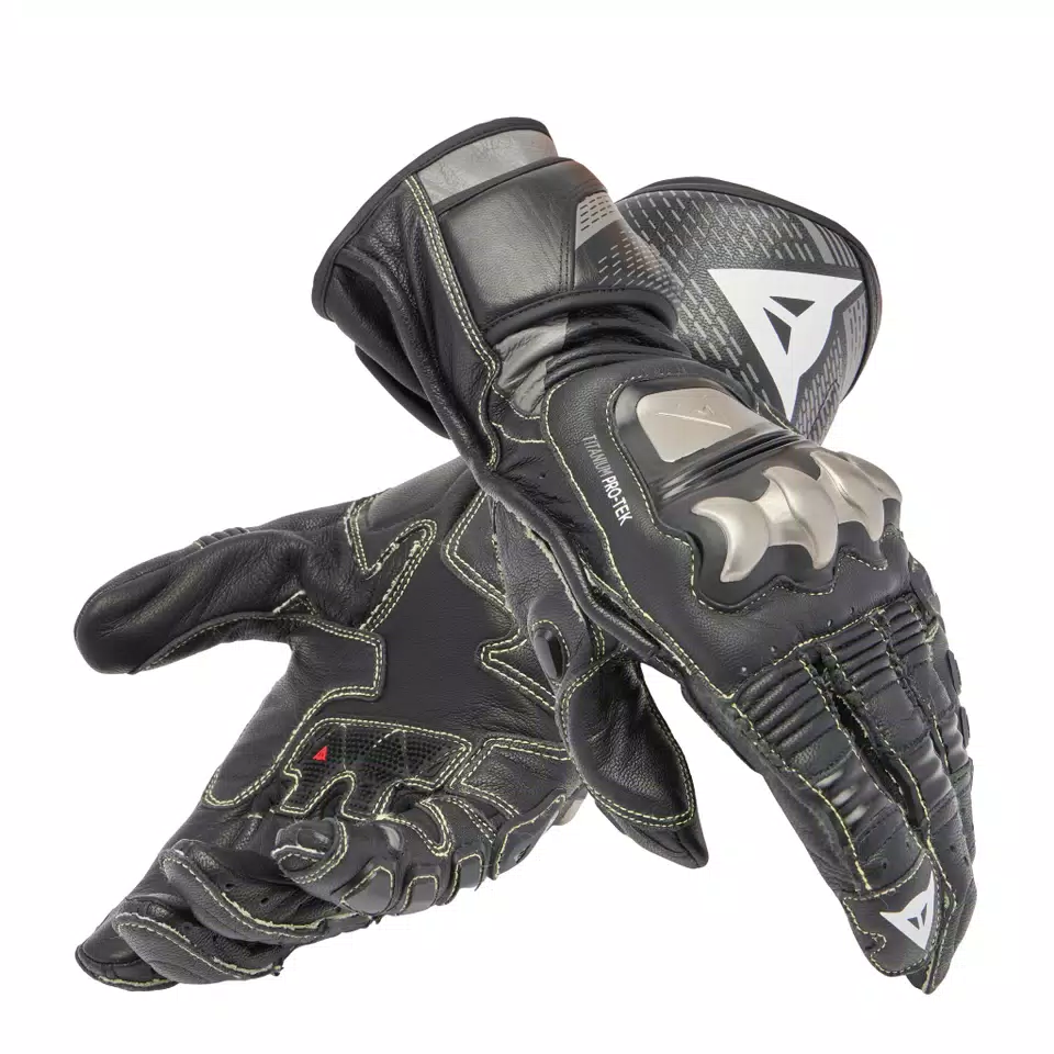 FULL METAL 7 - MEN'S MOTORCYCLE RACING LEATHER GLOVES