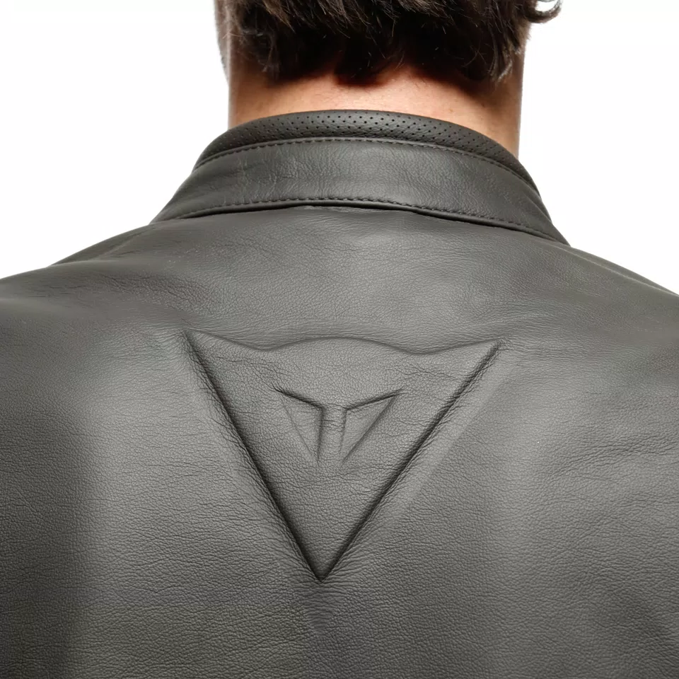 ISTRICE - MEN'S MOTORCYCLE LEATHER JACKET