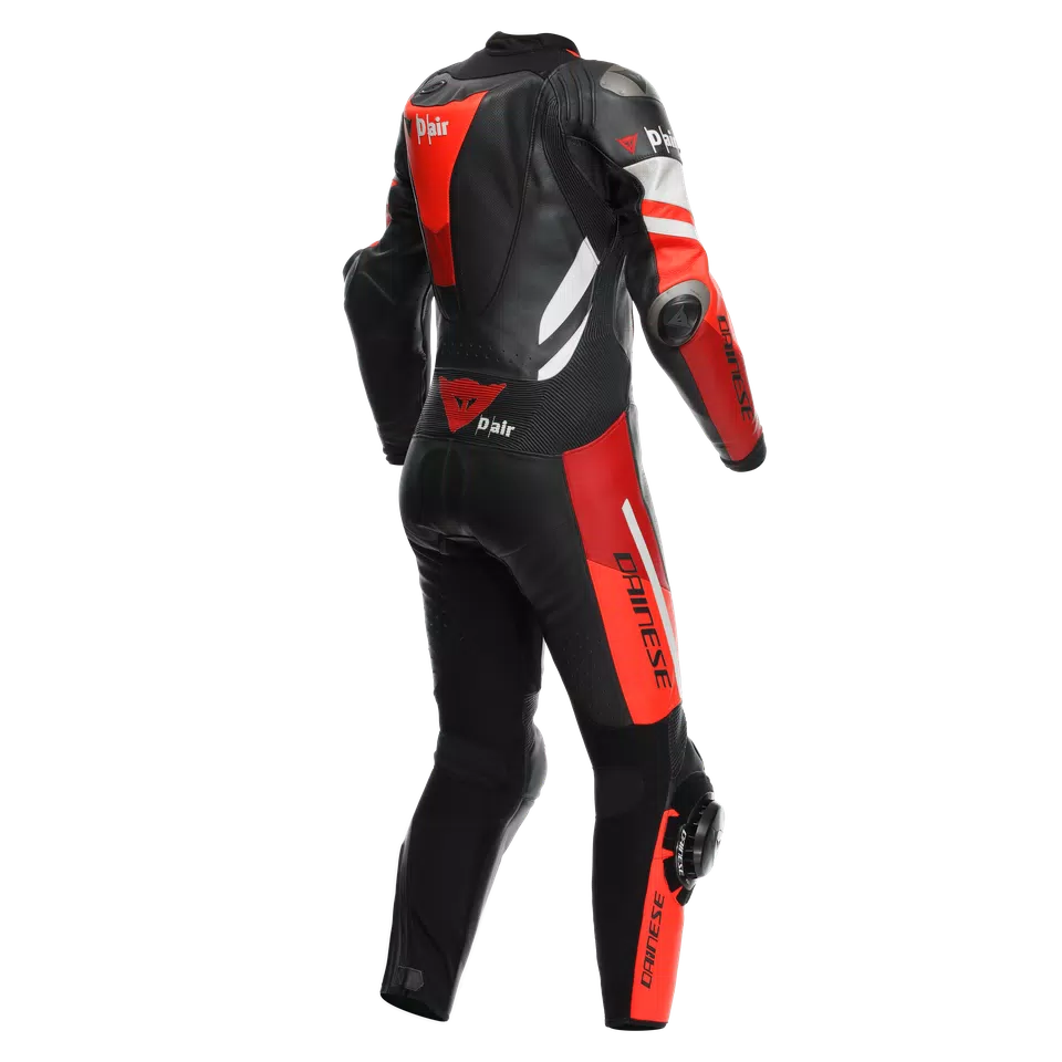 MISANO 3 D-AIR® - WOMEN'S 1-PIECE MOTORCYCLE PERFORATED LEATHER SUIT WITH AIRBAG