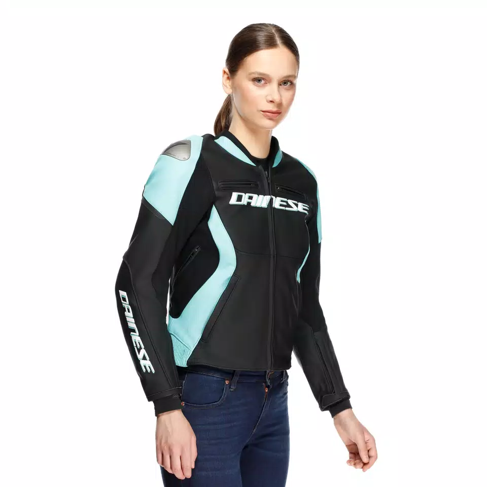 RACING 5 - WOMEN'S LEATHER MOTORCYCLE JACKET