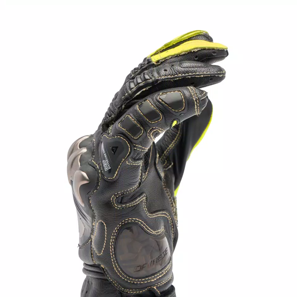FULL METAL 7 - MEN'S MOTORCYCLE RACING LEATHER GLOVES