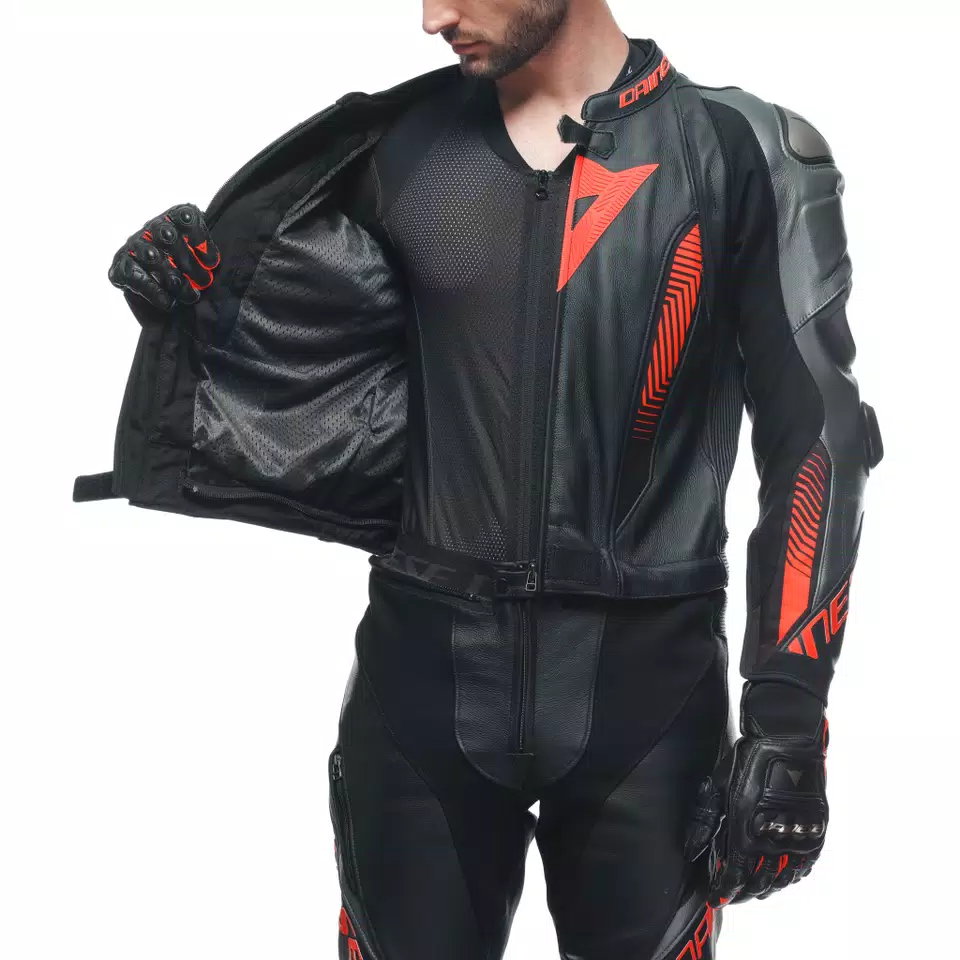 LAGUNA SECA 5 - MEN'S 2-PIECE MOTORCYCLE LEATHER SUIT
