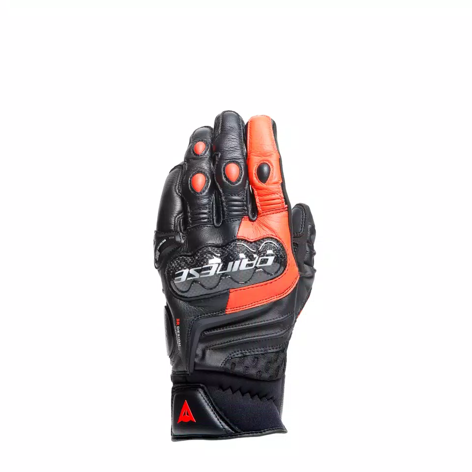 CARBON 4 - MEN'S MOTORCYCLE SHORT LEATHER GLOVES