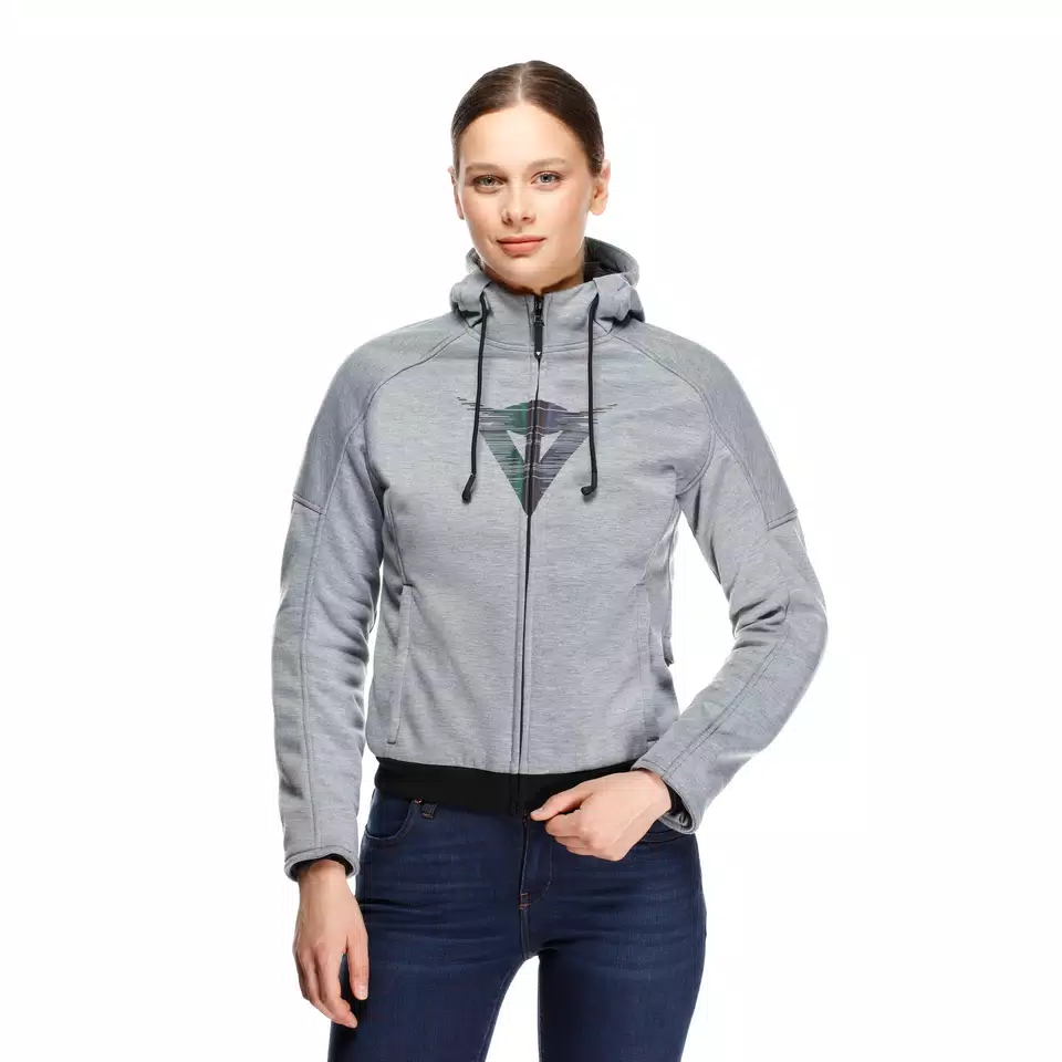 DAEMON-X - WOMEN'S MOTORCYCLE HOODIE FULL-ZIP