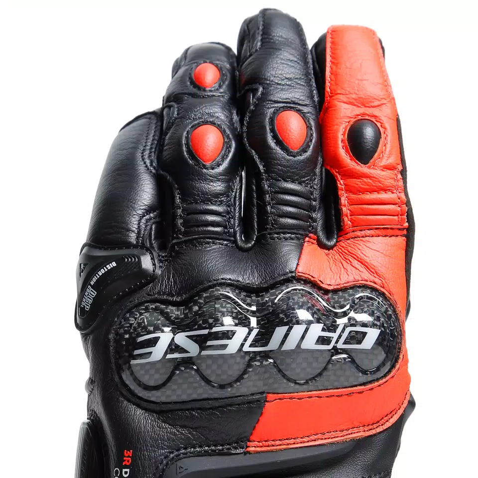 CARBON 4 - MEN'S MOTORCYCLE SHORT LEATHER GLOVES