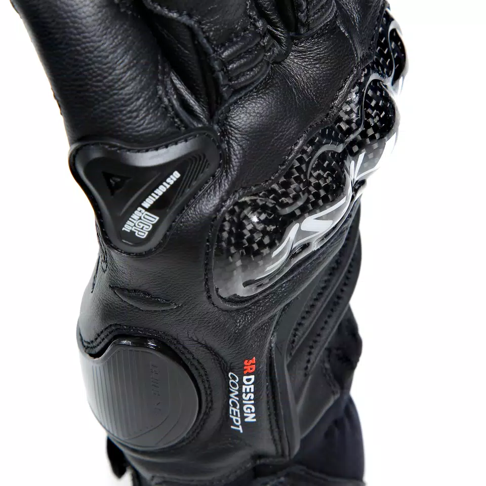 CARBON 4 - MEN'S MOTORCYCLE SHORT LEATHER GLOVES