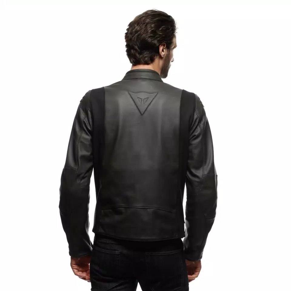ISTRICE - MEN'S MOTORCYCLE LEATHER JACKET