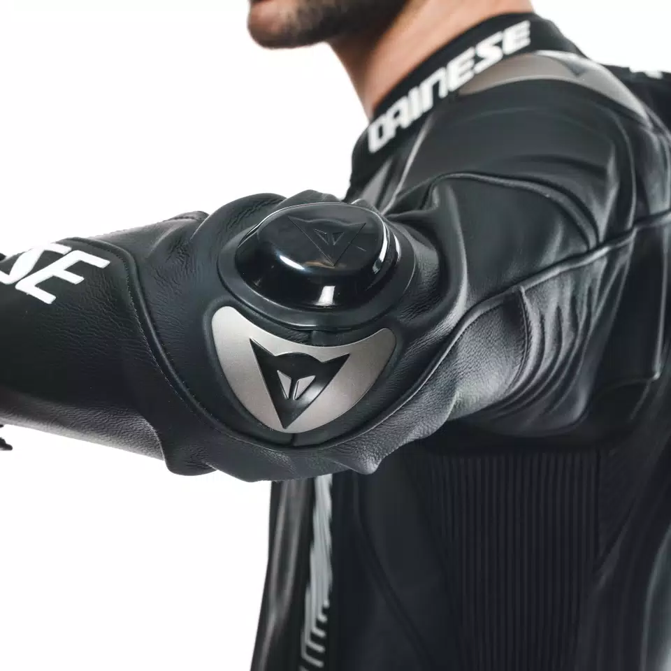 LAGUNA SECA 5 - MEN'S 2-PIECE MOTORCYCLE PERFORATED LEATHER SUIT