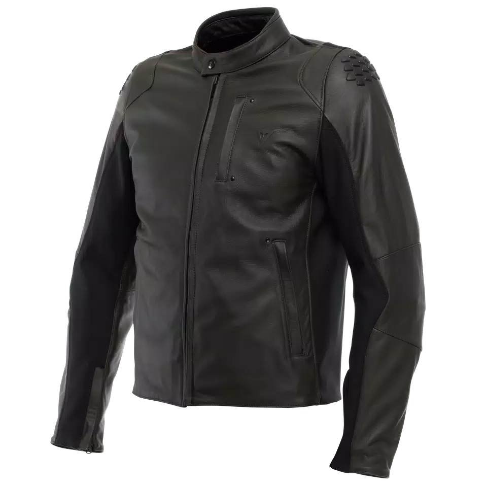 ISTRICE - MEN'S MOTORCYCLE LEATHER JACKET