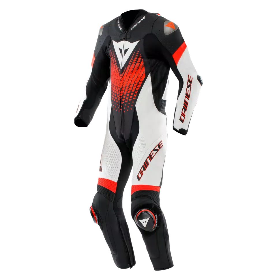 LAGUNA SECA 6 - PERFORATED ONE-PIECE LEATHER RACING SUIT