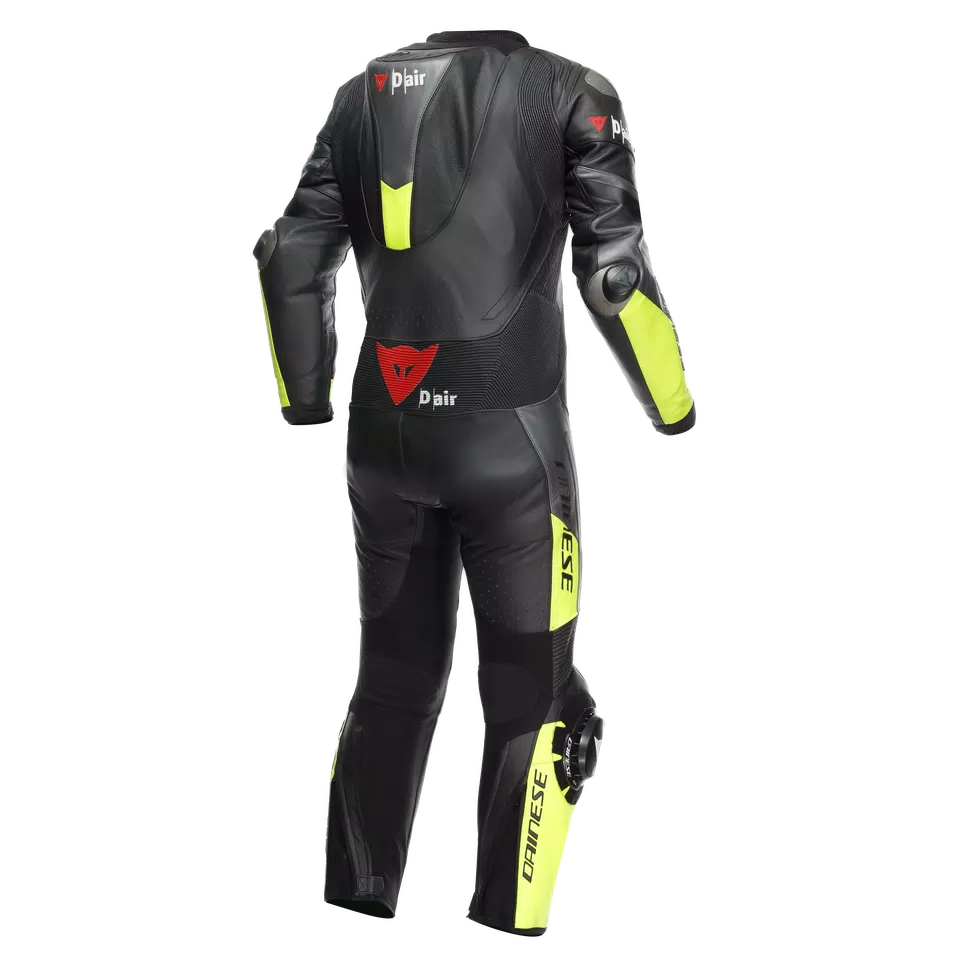 MISANO 3 D-AIR® - MEN'S 1-PIECE MOTORCYCLE PERFORATED LEATHER SUIT WITH AIRBAG