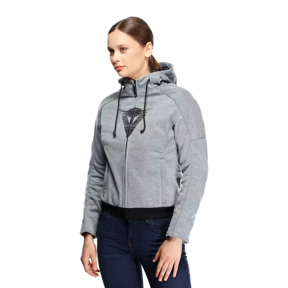 DAEMON-X - WOMEN'S MOTORCYCLE HOODIE FULL-ZIP