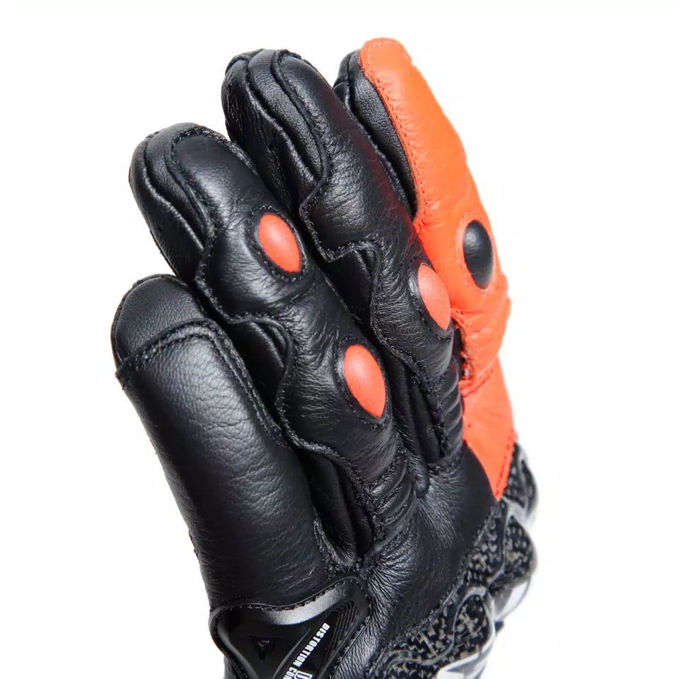 CARBON 4 - MEN'S MOTORCYCLE SHORT LEATHER GLOVES