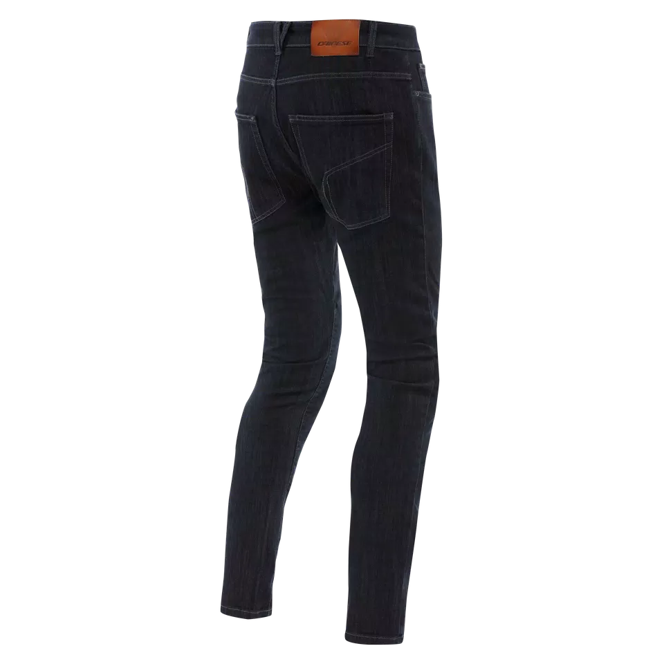5-POCKET DENIM - MEN REGULAR TAPERED MOTORCYCLE JEANS
