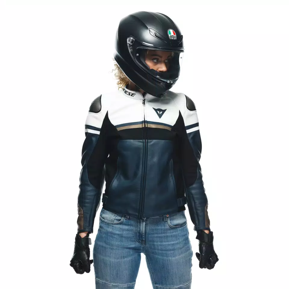RAPIDA - WOMEN'S MOTORCYCLE LEATHER JACKET