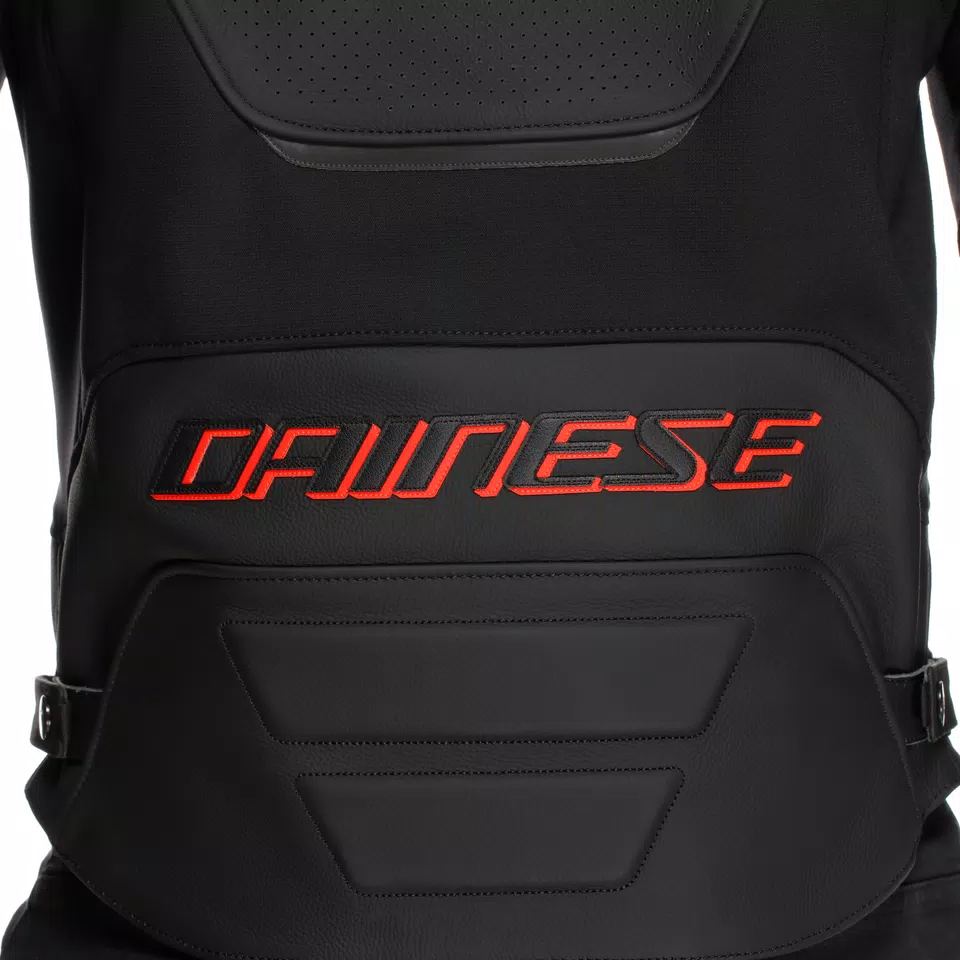 RACING 5 - MEN PERFORATED LEATHER MOTORCYCLE JACKET