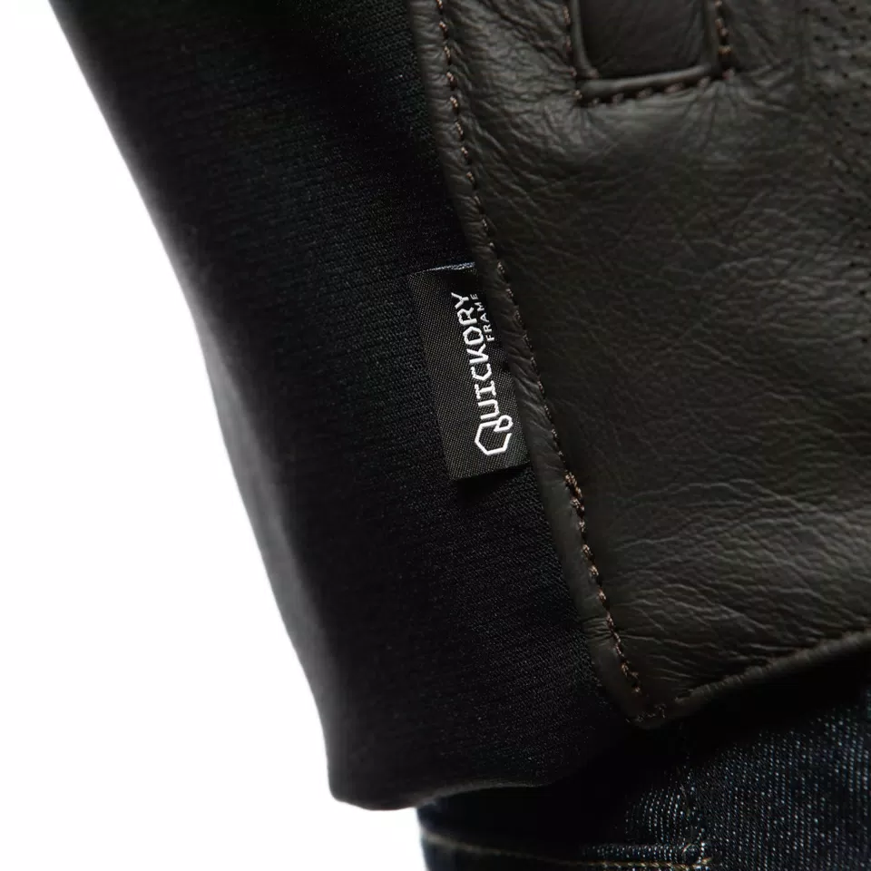 ISTRICE - MEN'S MOTORCYCLE PERFORATED LEATHER JACKET