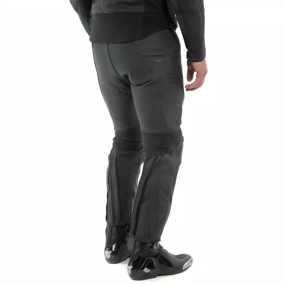 PONY 3 - MEN'S MOTORCYCLE PERFORATED LEATHER PANTS