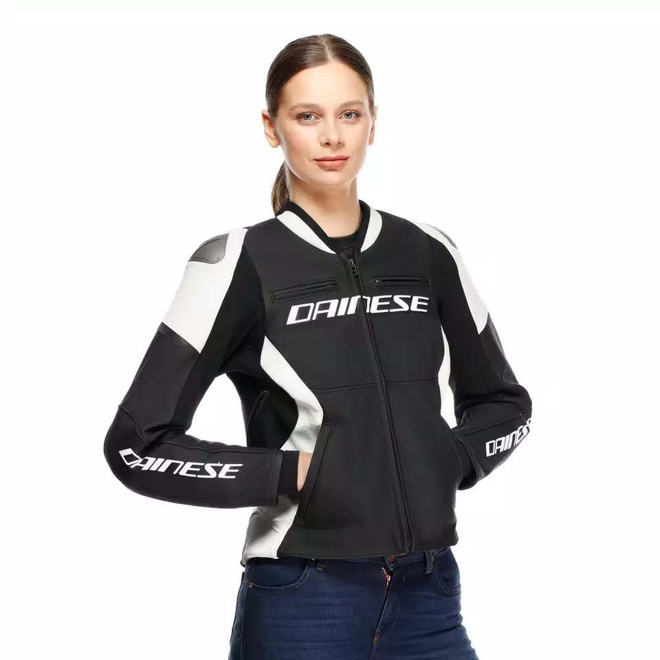 RACING 5 - WOMEN'S LEATHER MOTORCYCLE JACKET