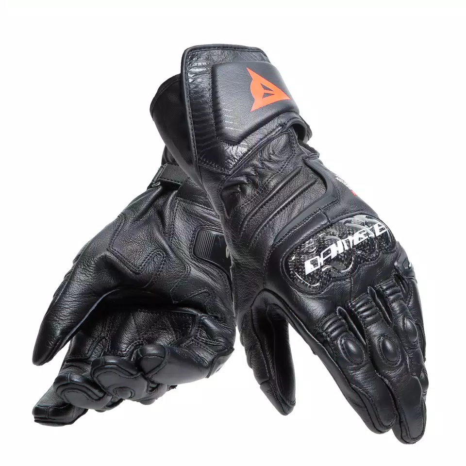 CARBON 4 - MEN'S MOTORCYCLE LONG LEATHER GLOVES