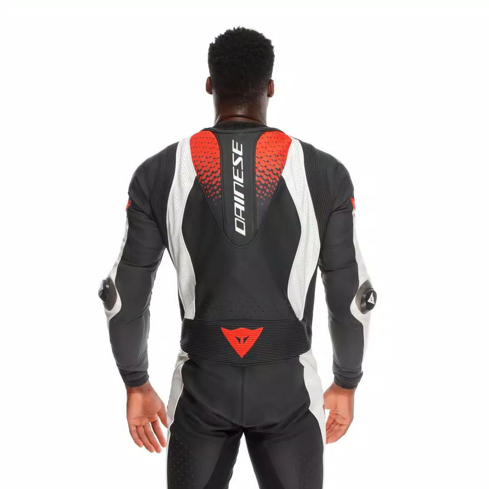LAGUNA SECA 6 - PERFORATED ONE-PIECE LEATHER RACING SUIT