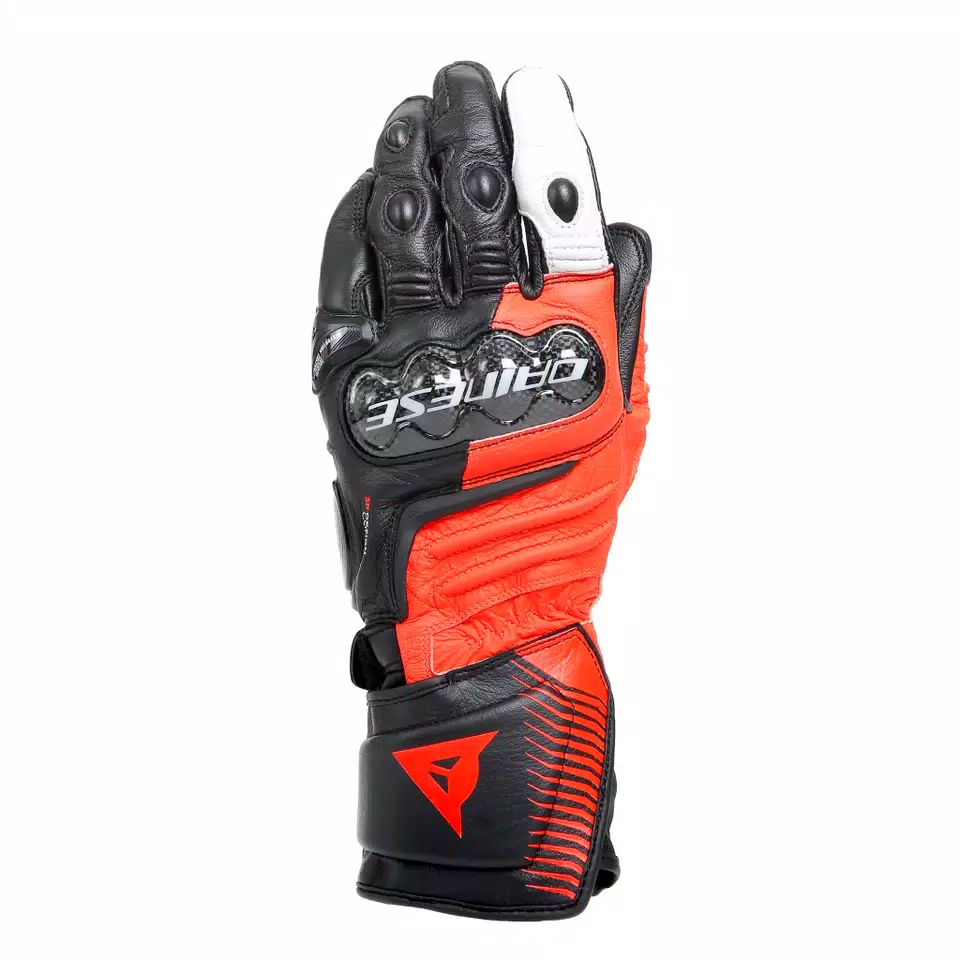 CARBON 4 - MEN'S MOTORCYCLE LONG LEATHER GLOVES